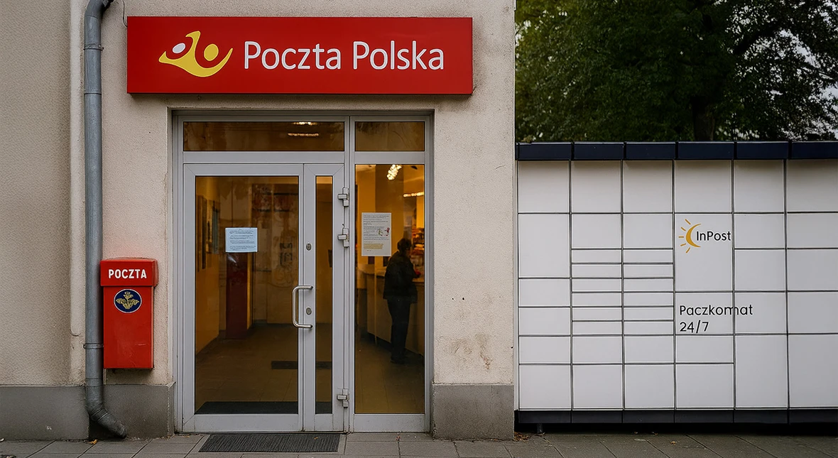 Image for Miliardy z twoich podatków na ratunek Poczcie Polskiej. Dziwny sklepik, niedaleko Paczkomatu