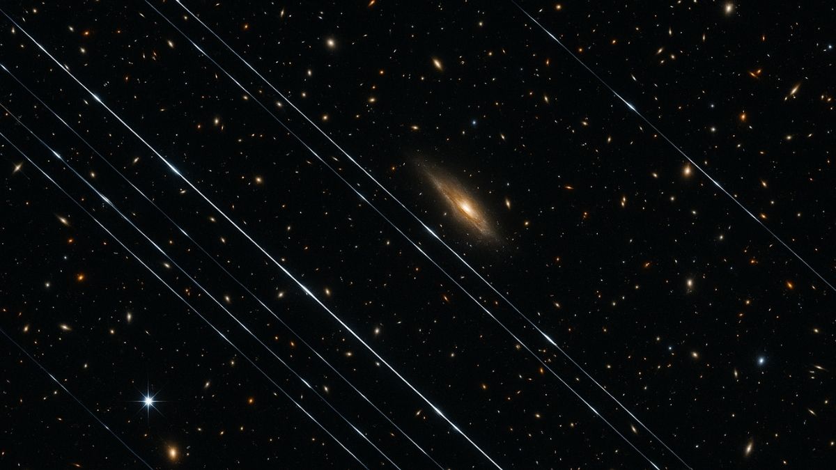 Satelity zrujnują zdjęcia Hubble’a. Symulacje są druzgocące