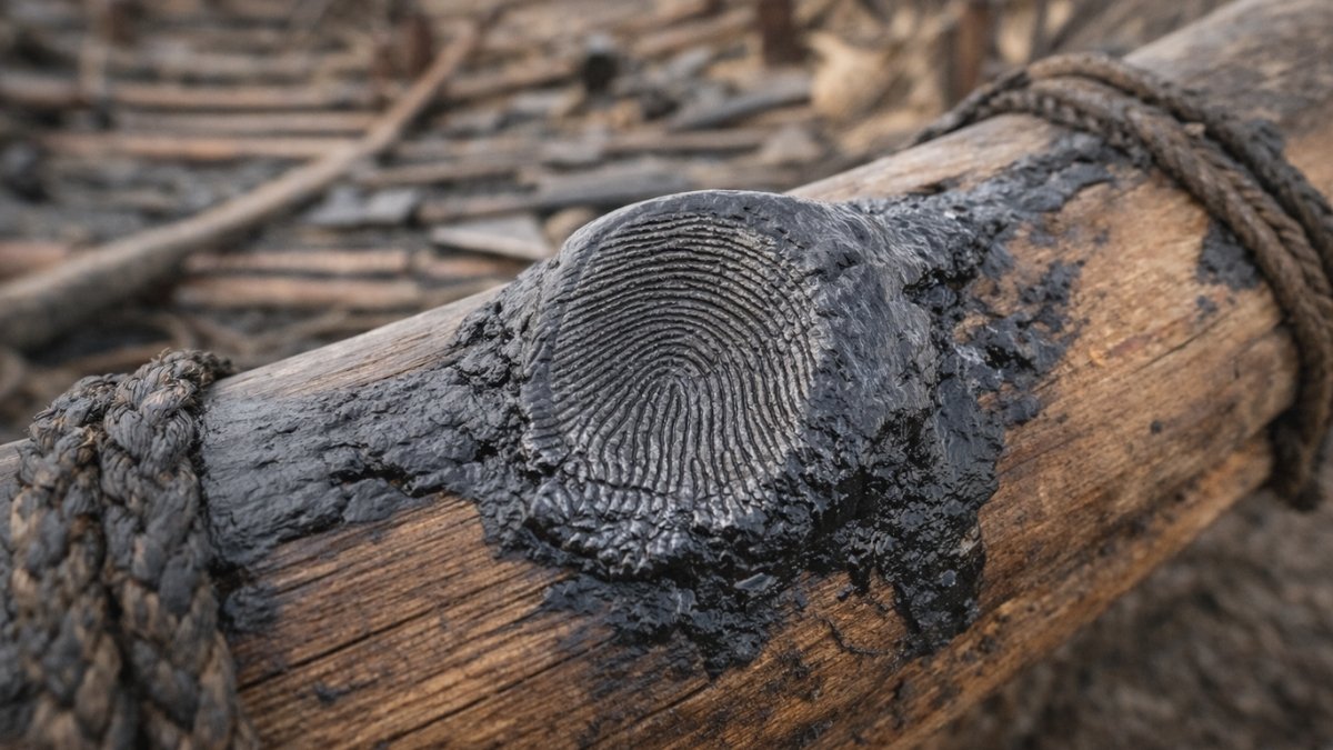 Zbrodnia sprzed 2300 lat. Znaleźli odcisk palca w smole