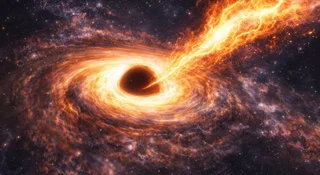 Ta czarna dziura zachowuje się jak nasze Słońce