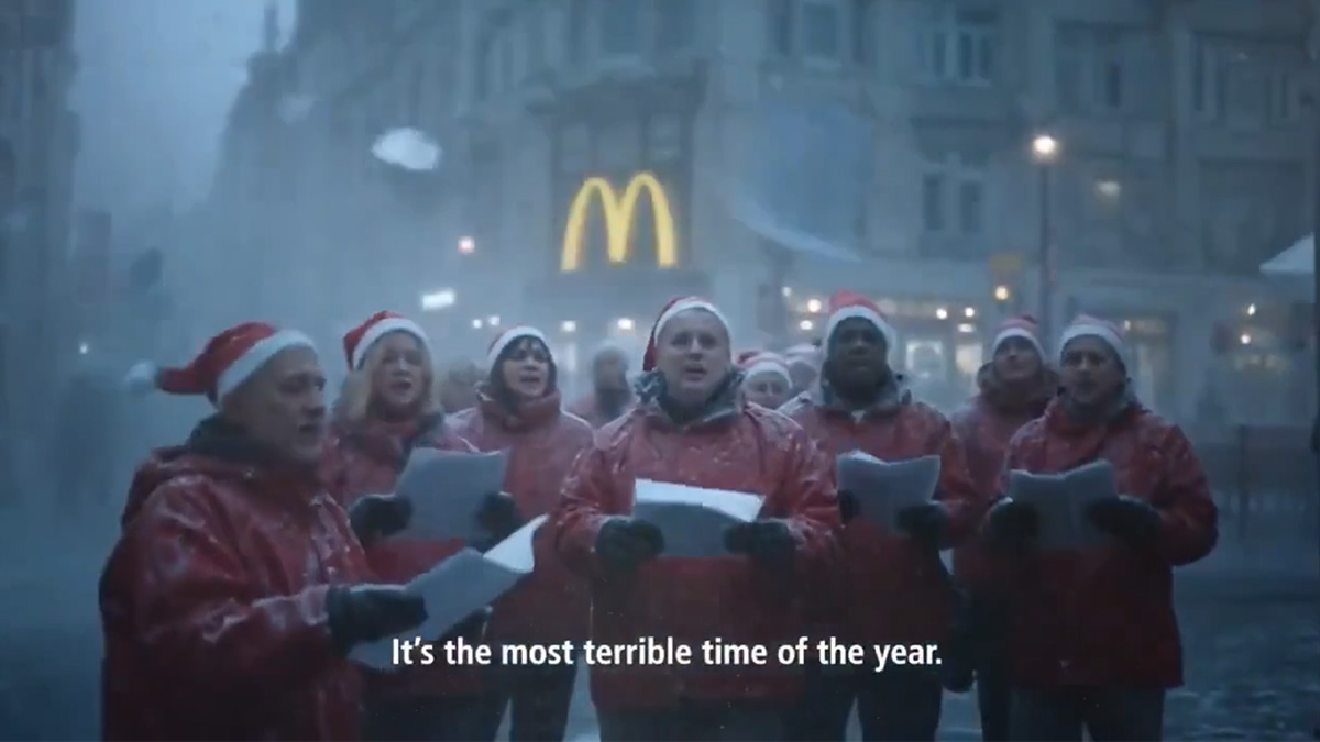 McDonald's serwuje świąteczny koszmar. Dawno nie widziałam takiego bubla