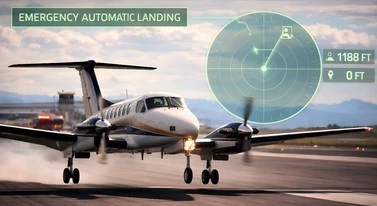 Samolot uratował się sam. Pierwsze takie lądowanie w historii