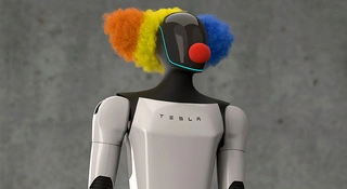 Z wydarzenia Tesli wyciekło nagranie upokarzające robota Optimus