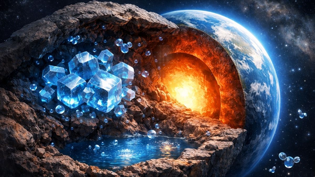 Dlaczego woda na Ziemi nie uciekła w kosmos? Odpowiedzią jest bridgmanit