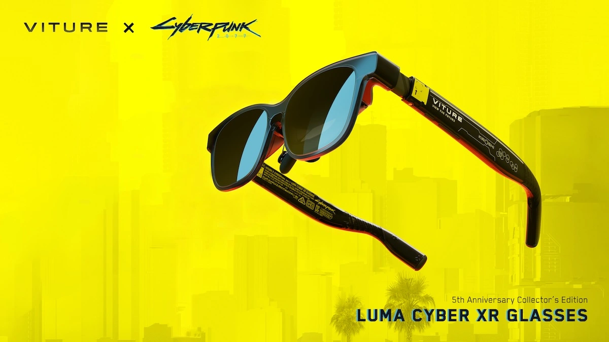 Limitowane okulary XR od VITURE i CD PROJEKT RED. Cyberpunk 2077 wychodzi poza ekran