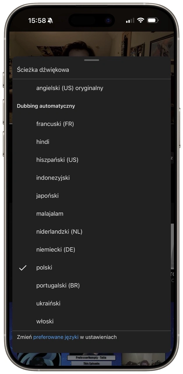 YouTube dubbing AI jak wyłączyć tłumaczenie automatyczne
