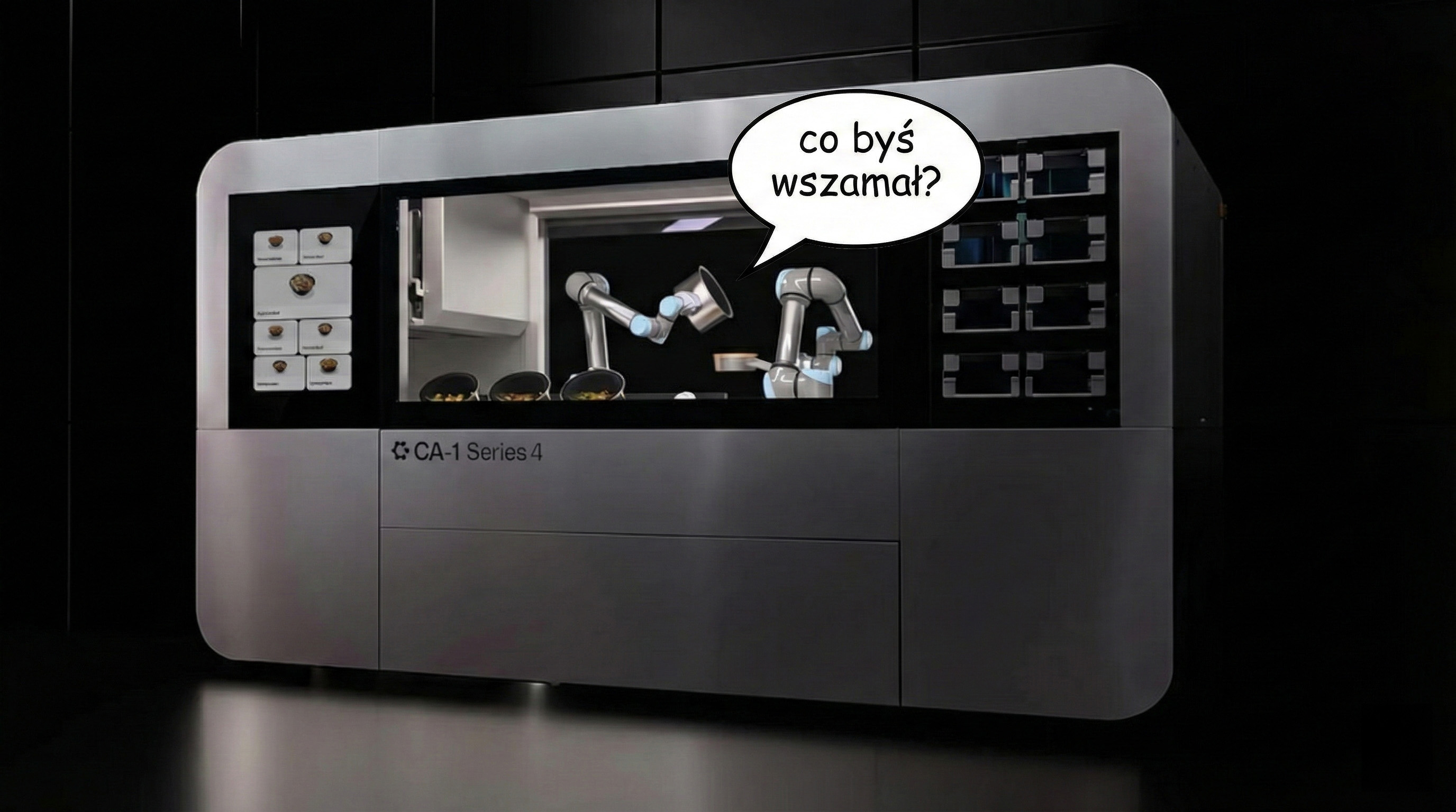 Niemieckim żołnierzom gotuje robot. Cirrus CA-1 wykarmia cały batalion