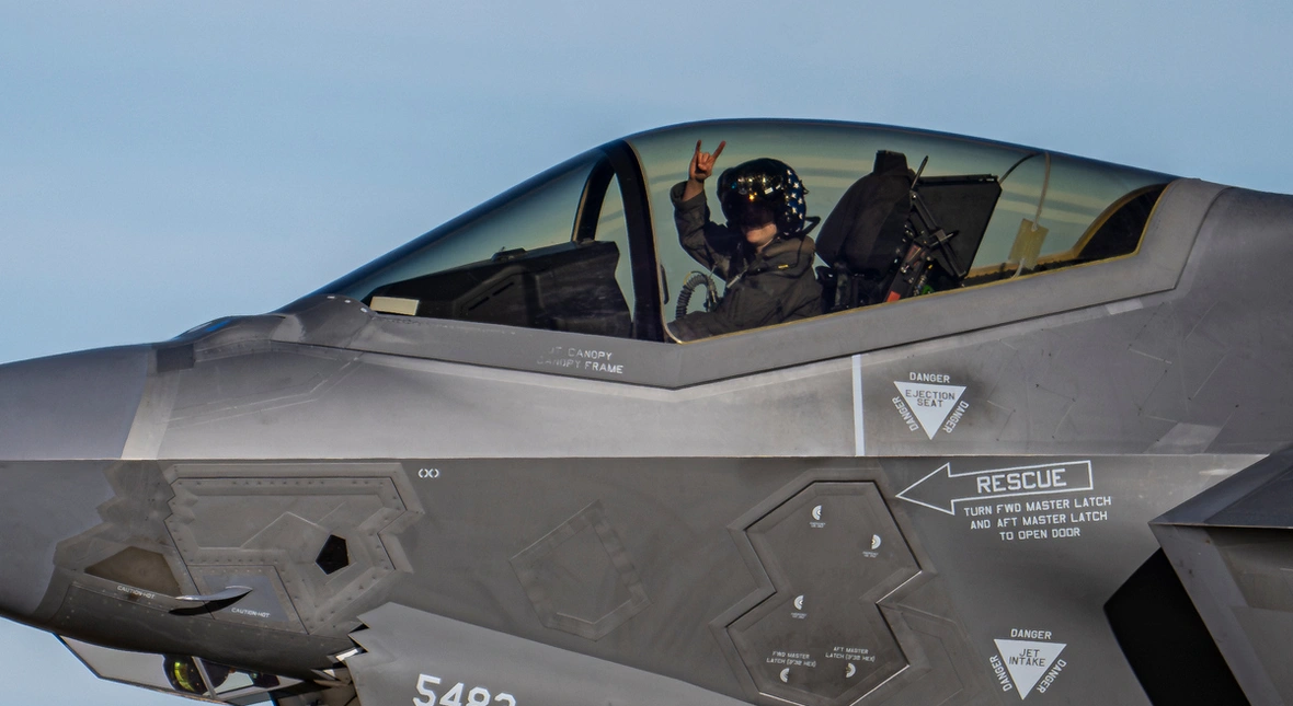 Image for F-35 nie bierze jeńców. Nad Polską pokazał, na co go stać