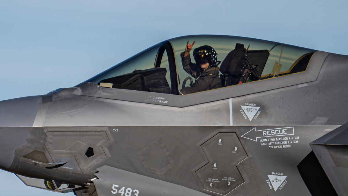 F-35 nie bierze jeńców. Nad Polską pokazał, na co go stać