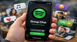 Spotify wprowdza grupowe wiadomości. Chce zatrzymać ludzi w aplikacji.
