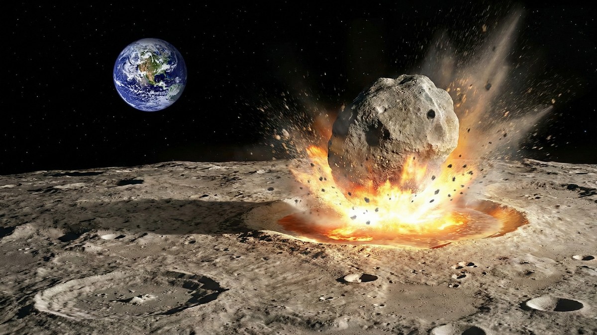 Coś pędzi w stronę Księżyca z siłą bomby termojądrowej. My też możemy oberwać