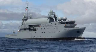 Polskie wojsko ma niezwykły okręt wojenny. To pływający szpieg