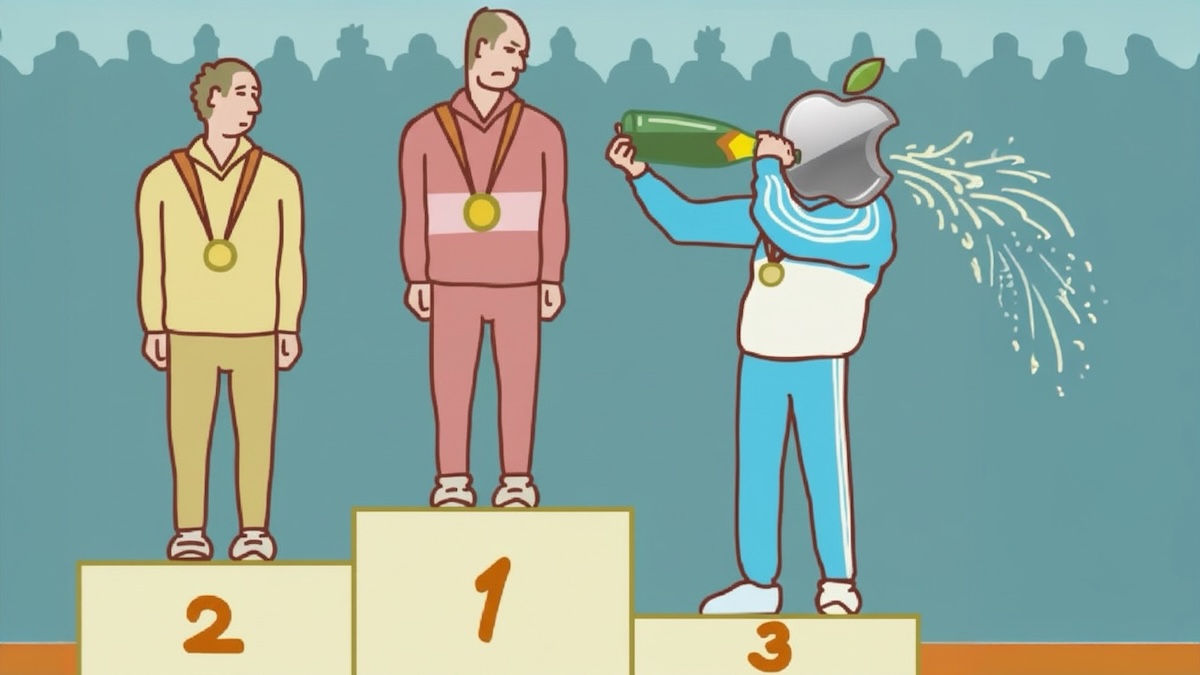 Apple był z tyłu, a teraz jest na czele. Bo wszyscy zawracają