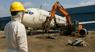 centrum recyklingu samolotów mazury