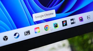 Chrome Beta pionowe karty