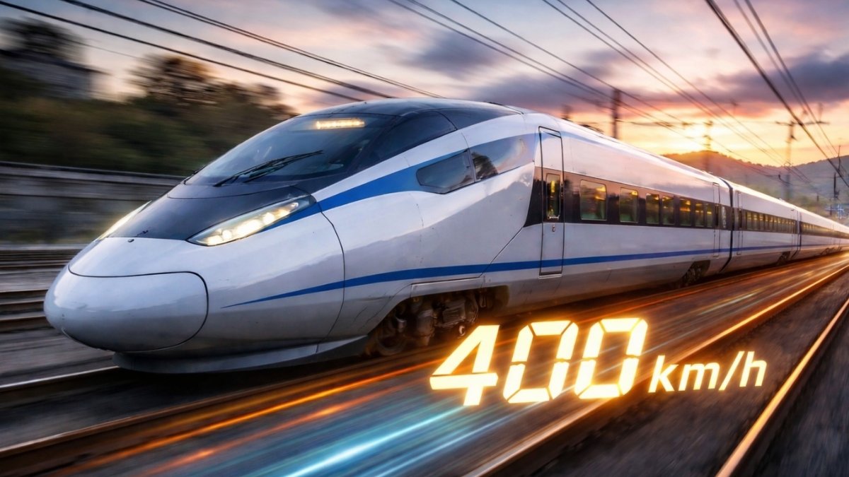 Prawie 400 km w godzinę i to pociągiem. Chcę to w Polsce