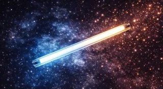 Miała być czarna jak smoła. Teleskopy zdradziły blask