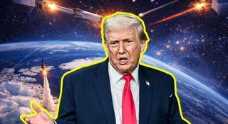 Trump chce zestrzeliwać rakiety z kosmosu