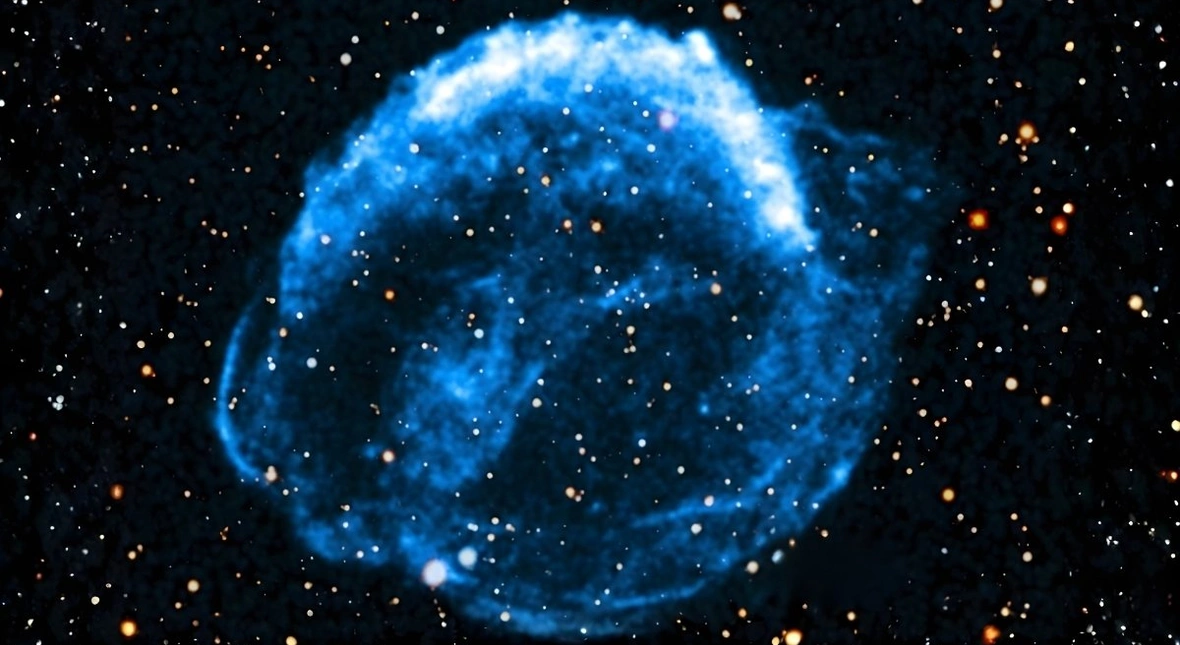 Image for Kosmiczna kula ognia. Pokazali, jak rośnie supernowa