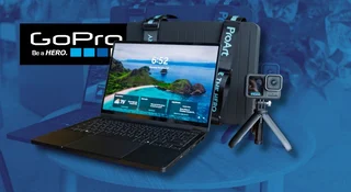 Sprawdziłem laptop GoPro. Oficjalny, ale nie lubi wody