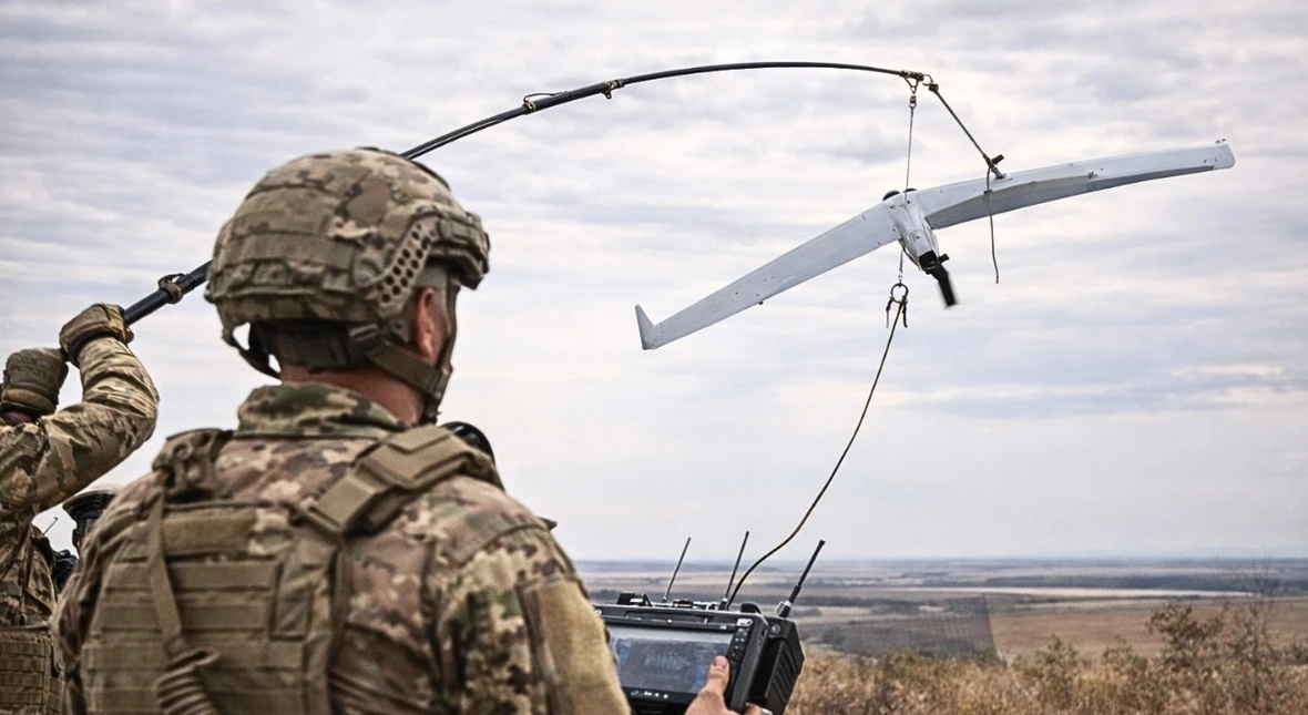 Image for Łapią rosyjskie drony na wędkę. Brzmi absurdalnie, ale to skuteczne