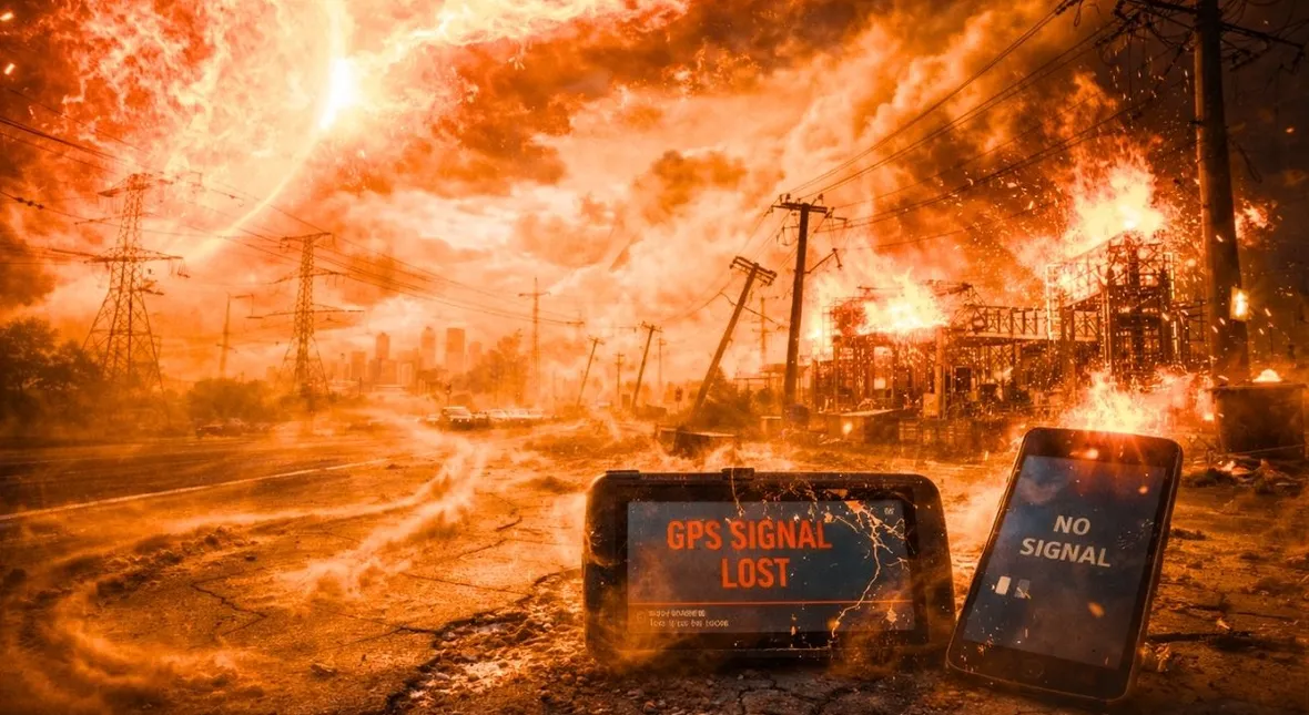 Image for Coś niepokojącego dzieje się na słońcu. Grozi nam utrata łączności