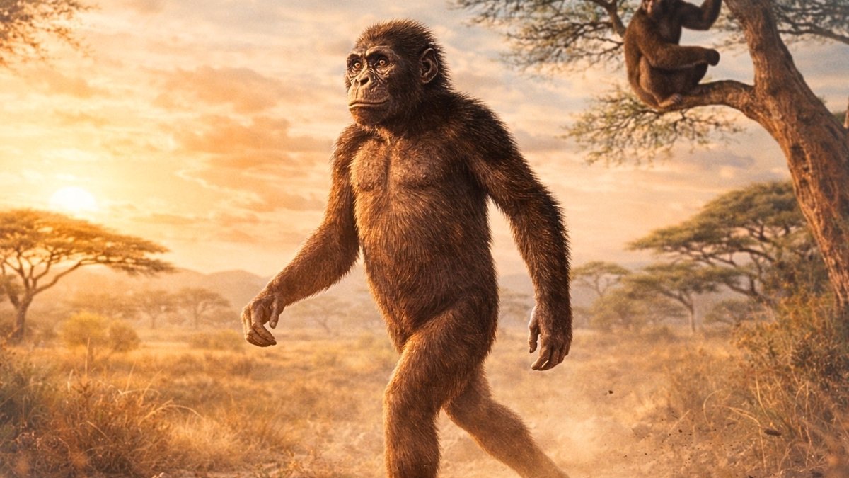 Małpa chodziła jak człowiek. Wygodna historia zburzona