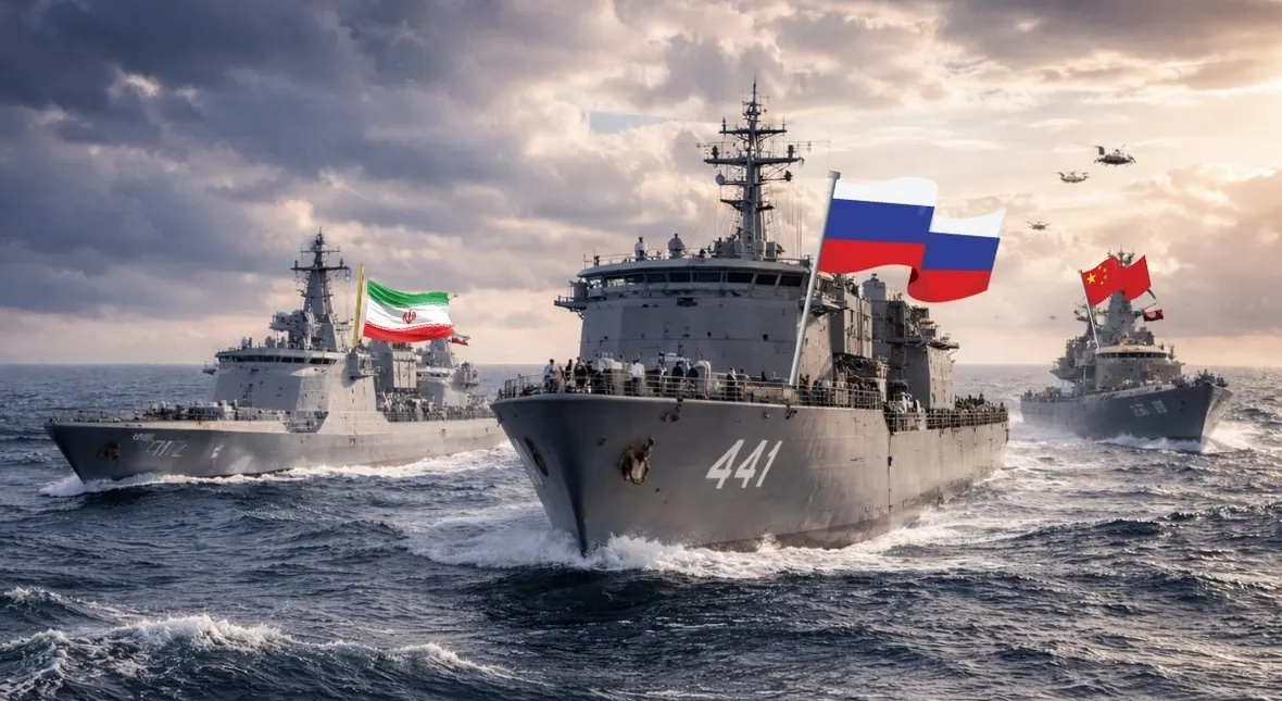 Image for Chiny, Rosja i Iran ćwiczą razem na morzu. Coś się szykuje