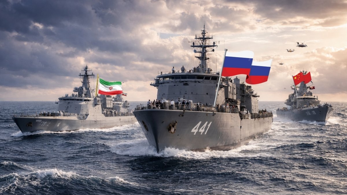 Chiny, Rosja i Iran ćwiczą razem na morzu. Coś się szykuje