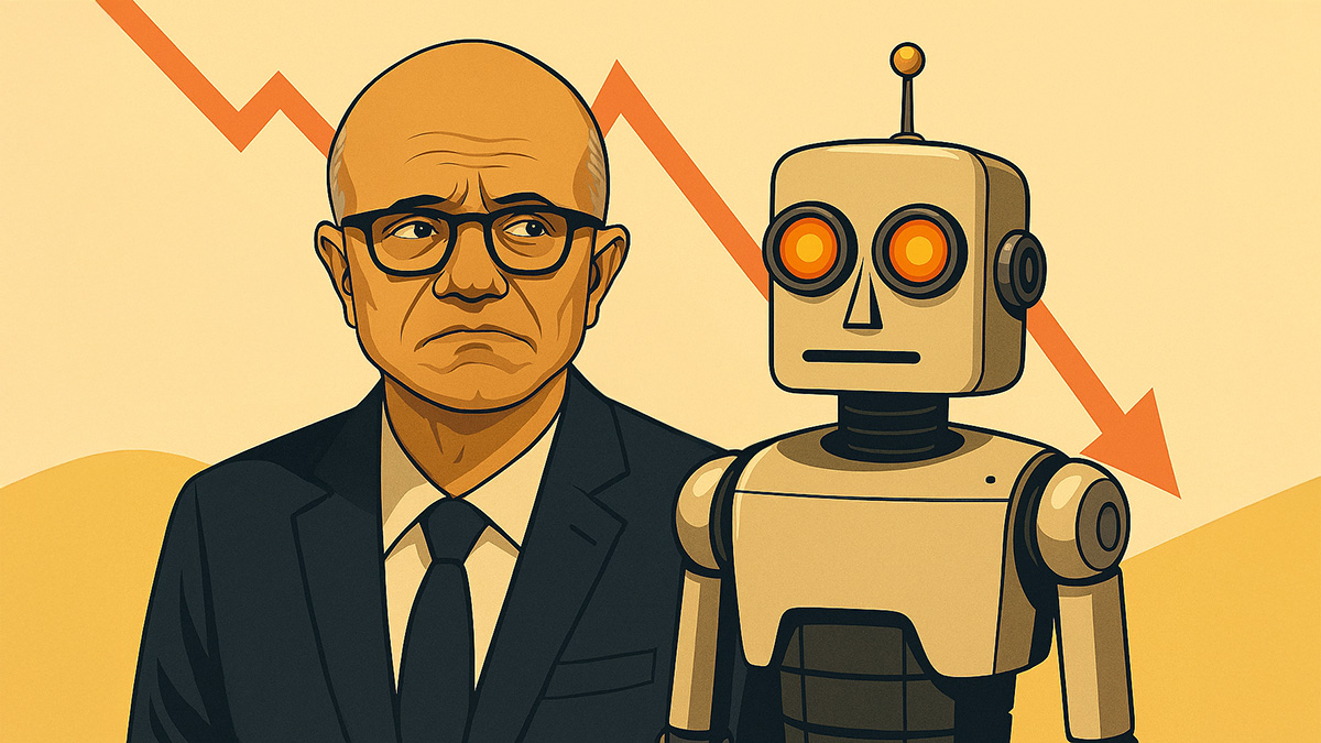 Szef Microsoftu opowiada piękne bajki. „Stracimy społeczne przyzwolenie”