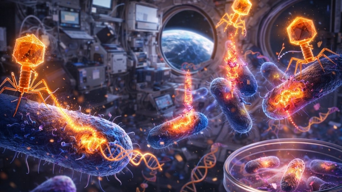 Coś dziwnego dzieje się na stacji kosmicznej. Mikroby dostały szału