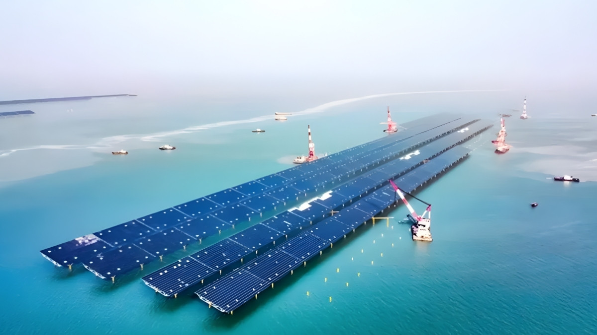 Zmienili morze w elektrownię. Skala inwestycji powala