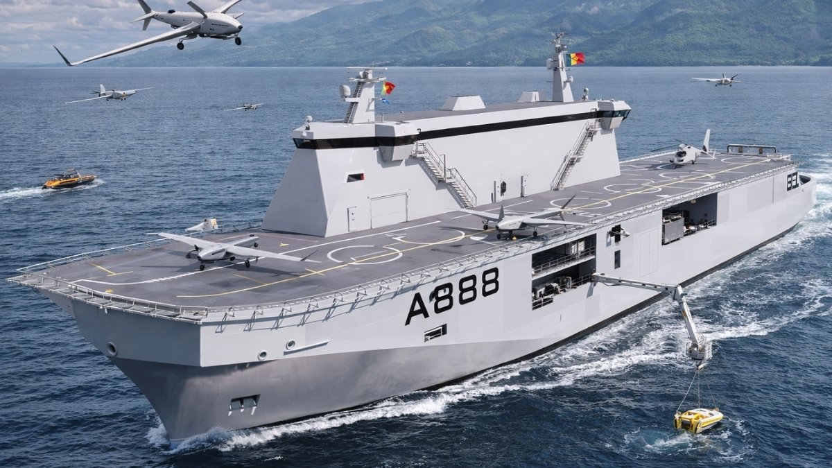 Coś nietypowego wypływa na wody UE. Zwodują pływające gniazdo dronów