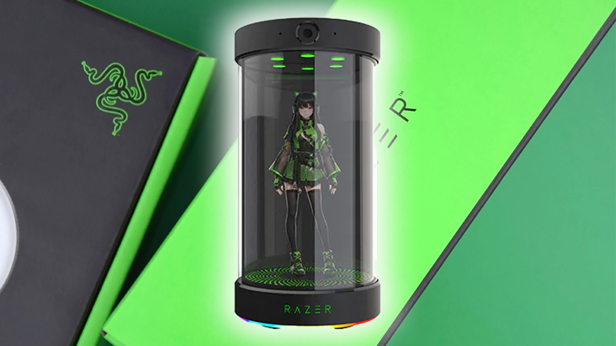 "AI jest dobre, wy nie rozumiecie” Szef Razera chwali słoik z hologramem