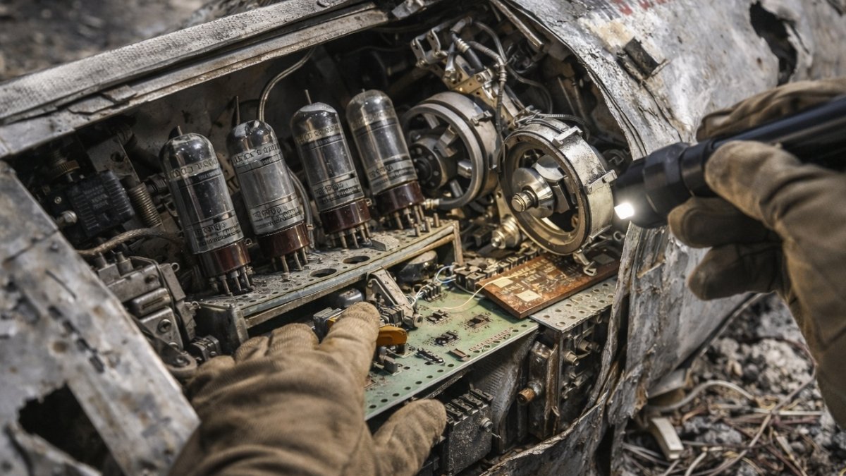 Rozebrali rosyjski cud techniki. Z przodu liceum, w środku muzeum