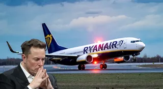 Ryanair kpi z Elona Muska. Rusza promocja "dla wielkich idiotów"