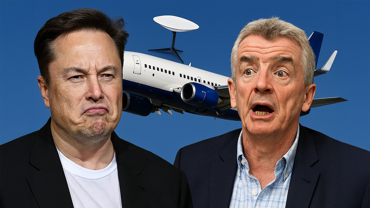 Ryanair powiedział Muskowi „nie”. „Skończony idiota”