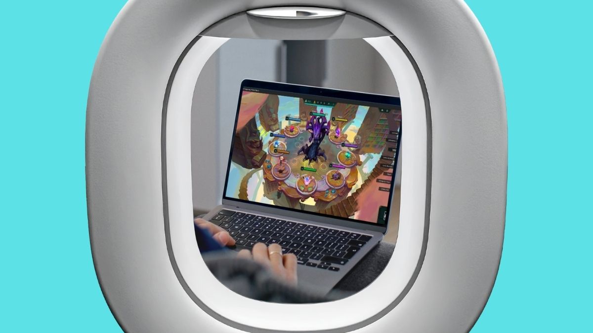 Sprawdziłem internet satelitarny w samolocie. Za darmo łoiłem w LoL-a