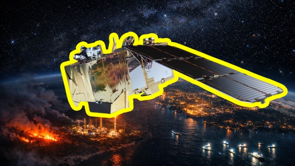 Stary satelita nauczył się widzieć w nocy. Efekt niesamowity