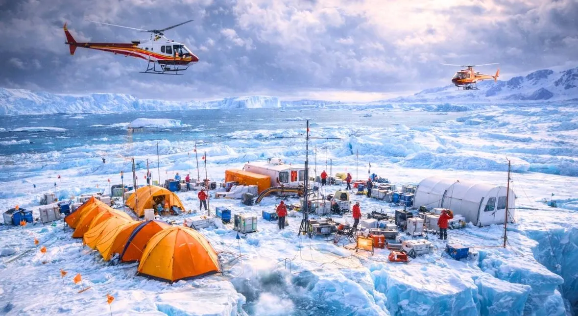 Image for Placówka na Lodowcu Zagłady. Stawka jest wysoka