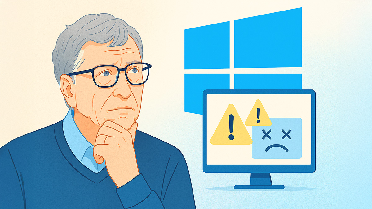 Windows już miał kiedyś podobny kryzys. Brakuje mi Billa Gatesa