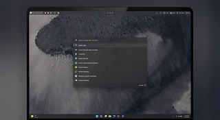 Windows PowerToys Command Palette Dock