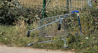 Plaga znikających wózków. Sklepy odpowiadają magnetyczną barierą