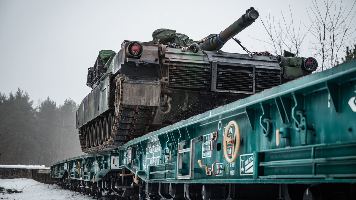 Jak przewieźć Abramsy koleją? Genialny wynalazek inżynierów z Poznania