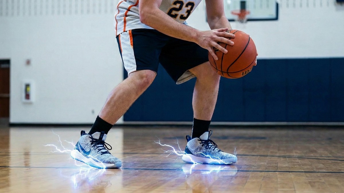 Wiemy, dlaczego buty do koszykówki piszczą. Chodzi o miniaturowe pioruny