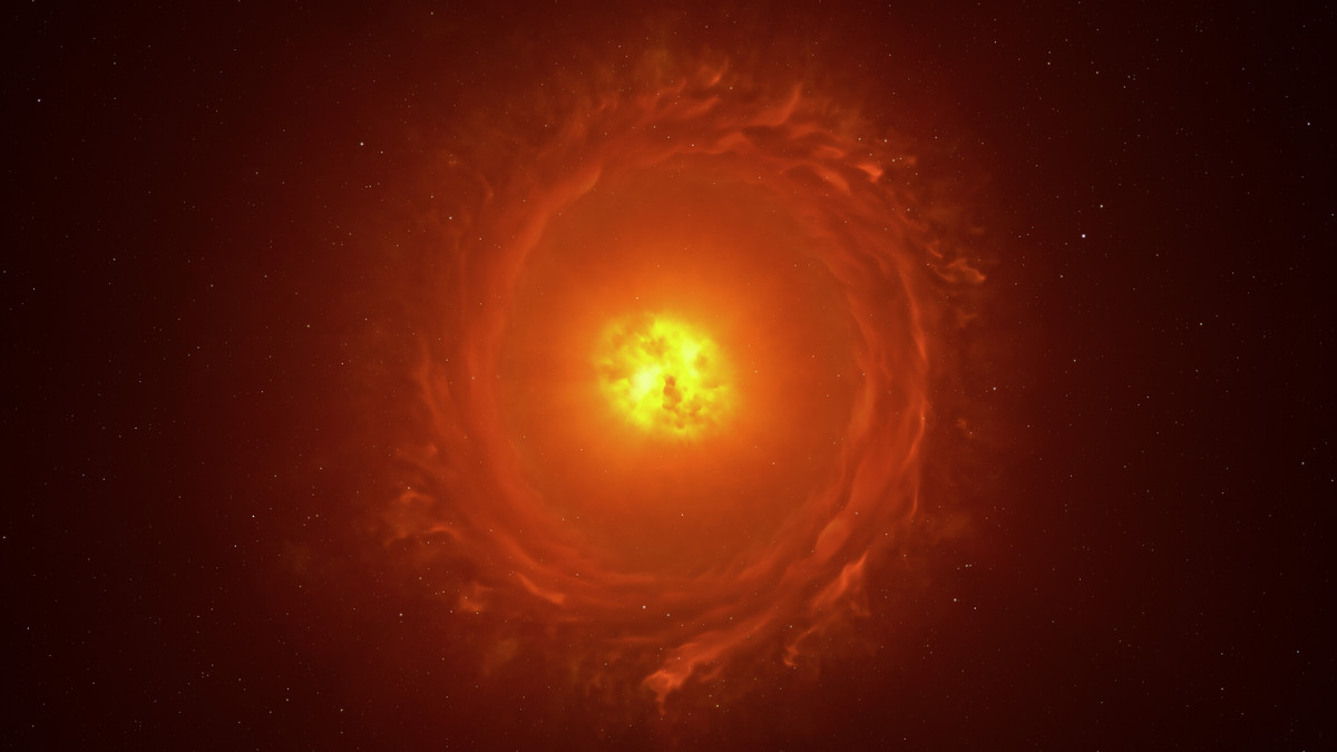 Coś dziwnego dzieje się z tą gigantyczną gwiazdą. Właśnie włączyła autodestrukcję