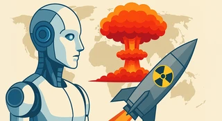 AI modele broń atomowa