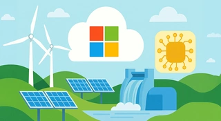 AI zielona energia Microsoft
