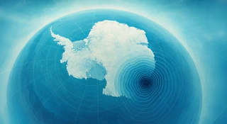 Antarktyda dziura grawitacyjna rośnie