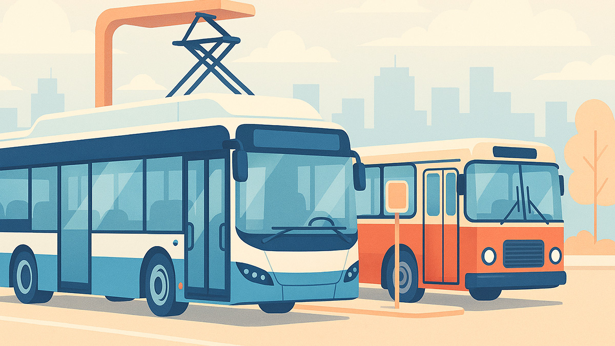 Zimowy armagedon autobusowy. Litowo-jonowe ogniwa spotkały minus 20 st. C